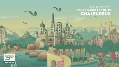 Bourgogne-Franche-Comté tourisme voeux 2019