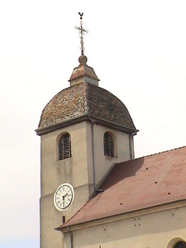 Clocher d'Abbenans, photo O. Pernot