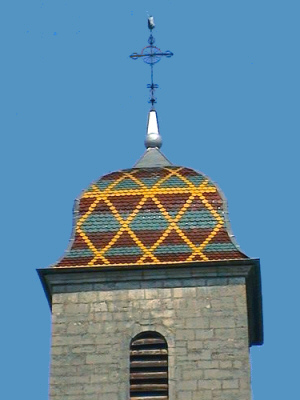 Clocher d'Arcey, photo O. Pernot