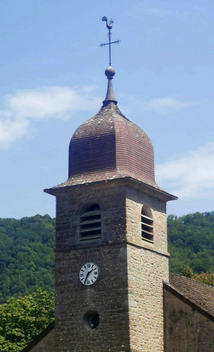 Clocher de Blois-sur-Seille, photo A. Combey