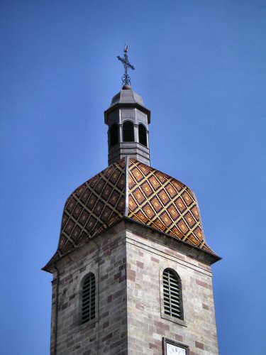 Clocher de Champagney (70) photo O. Pernot