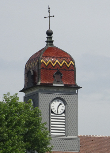 Clocher de Chapois (39) photo O. Pernot