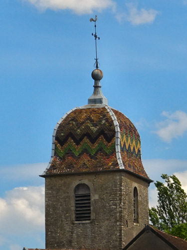 Clocher de Lavoncourt (70) photo O. Pernot