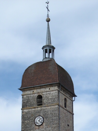 Clocher de Mantoche (70) photo O. Pernot
