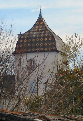Tour du château Saint Claude à Mantoche, photo O. Pernot