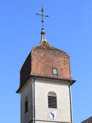 Clocher de Molain (39) photo O. Pernot