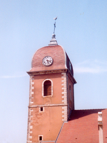 Clocher de Montenois, photo O. Pernot