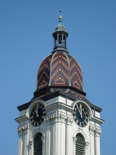 Clocher de Morges (Suisse) photo O. Pernot