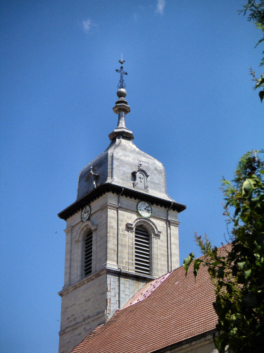 Clocher de Mouthe (25), photo O. Pernot