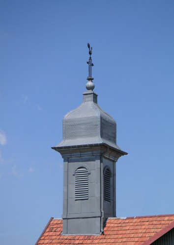 Clocher de Petite Chaux (25) photo O. Pernot