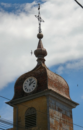 Clocher de Plenise (39) photo O. Pernot