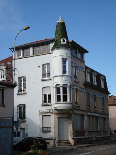 Le bâtiment de la Poste de l'Isle-sur-le-Doubs, photo O. Pernot