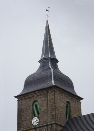 Clocher de Rougegoutte (90) photo O. Pernot