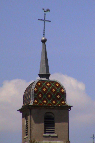 Clocher de Rye en 2004, photo O. Pernot