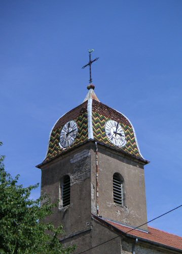 Clocher d'Uzelle, photo O. Pernot