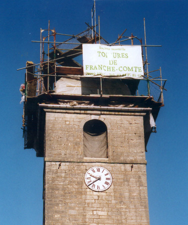 Restauration en 2001, photo M. Morlin