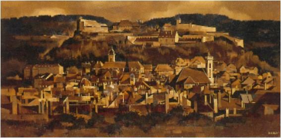 Besançon, tableau de Pierre Bichet