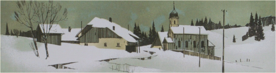 Brey, lithographie de Pierre Bichet