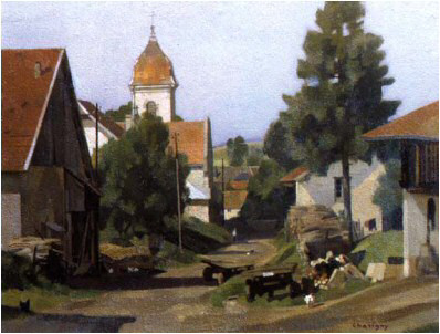 Bulle, tableau d'André Charigny