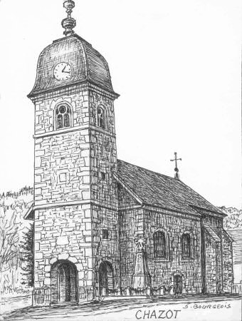 Chazot, dessin de Daniel Bourgeois