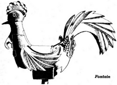 Le coq de l'église de Fontain avant 1960