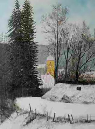 Gonsans peint par Emile Biguenet