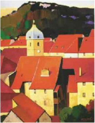 Beure, tableau de Michel Lescoffit