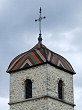 Photo du clocher de Sault-Brénaz (Ain)